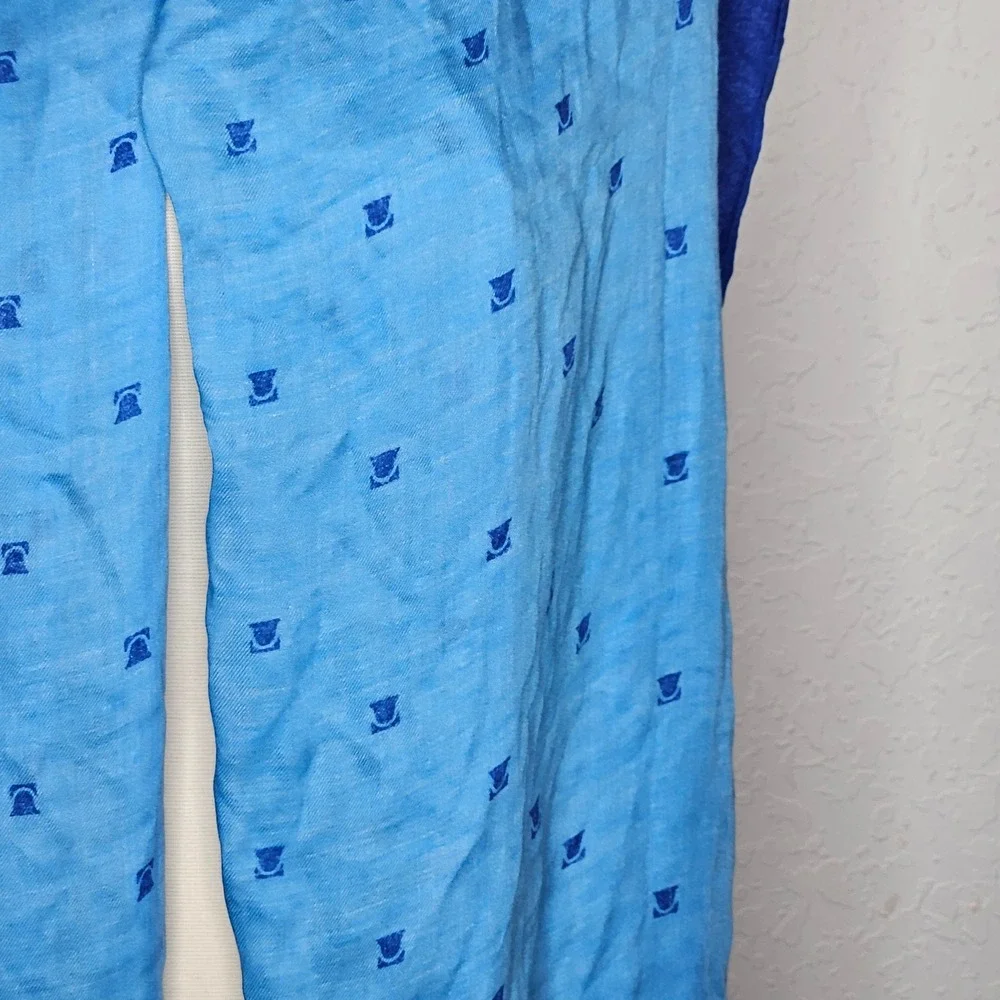 Blue Cashmere Modal Scarf‎ Lightweight Soft Fringe Wrap Minimalist Boho